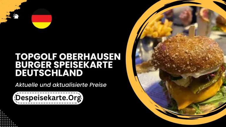 Topgolf Oberhausen Burger Menü Deutschland Aktualisierte Preise 2024