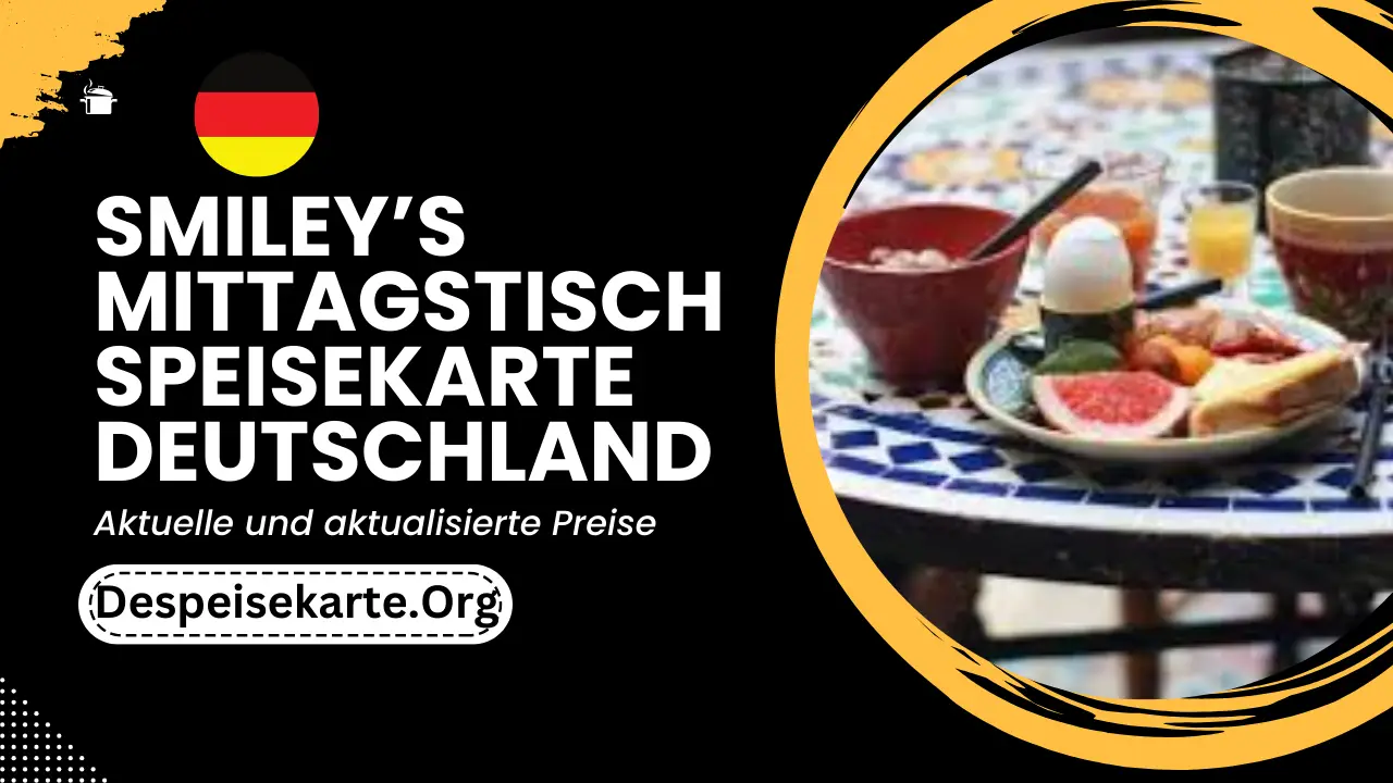 Smiley’s Mittagstisch Speisekarte