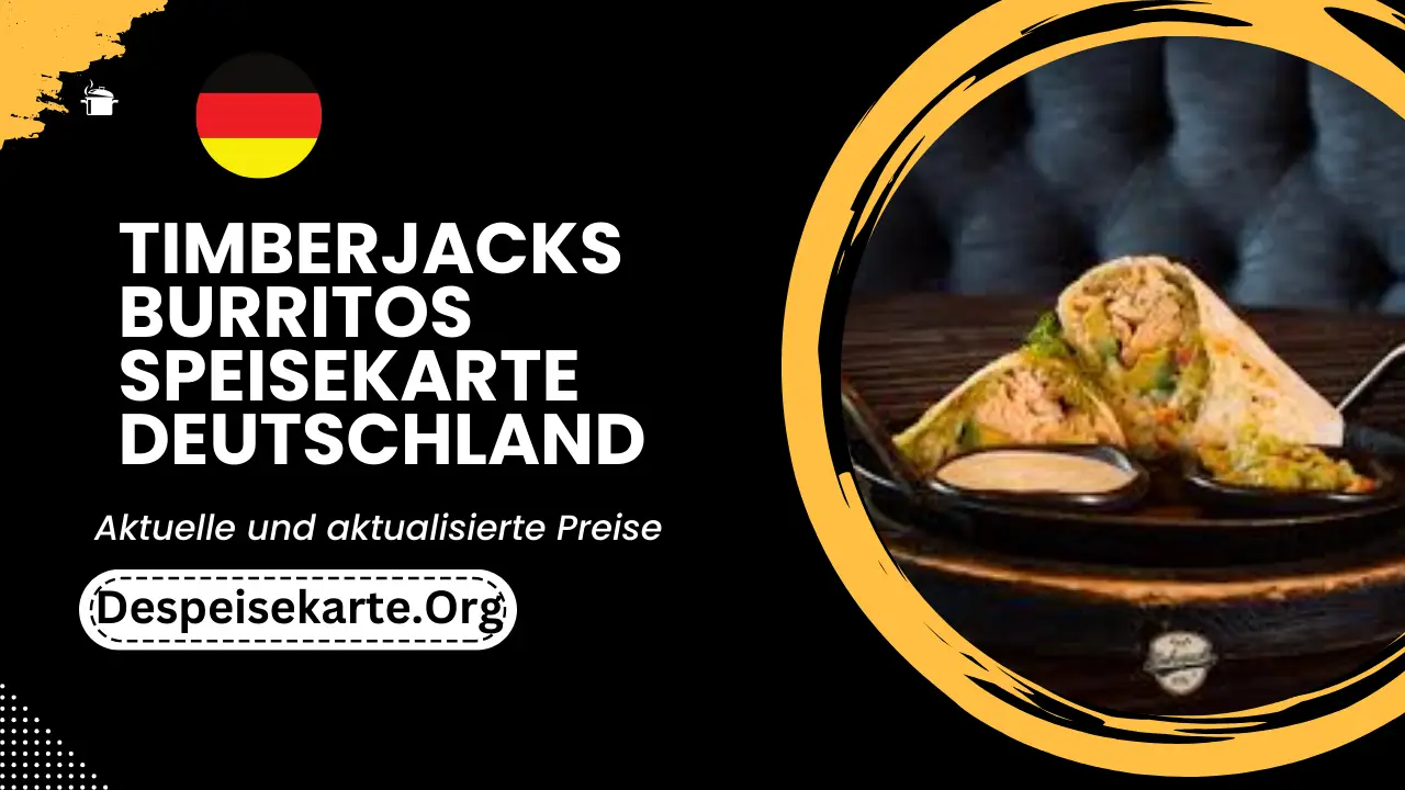 Timberjacks Burritos Speisekarte