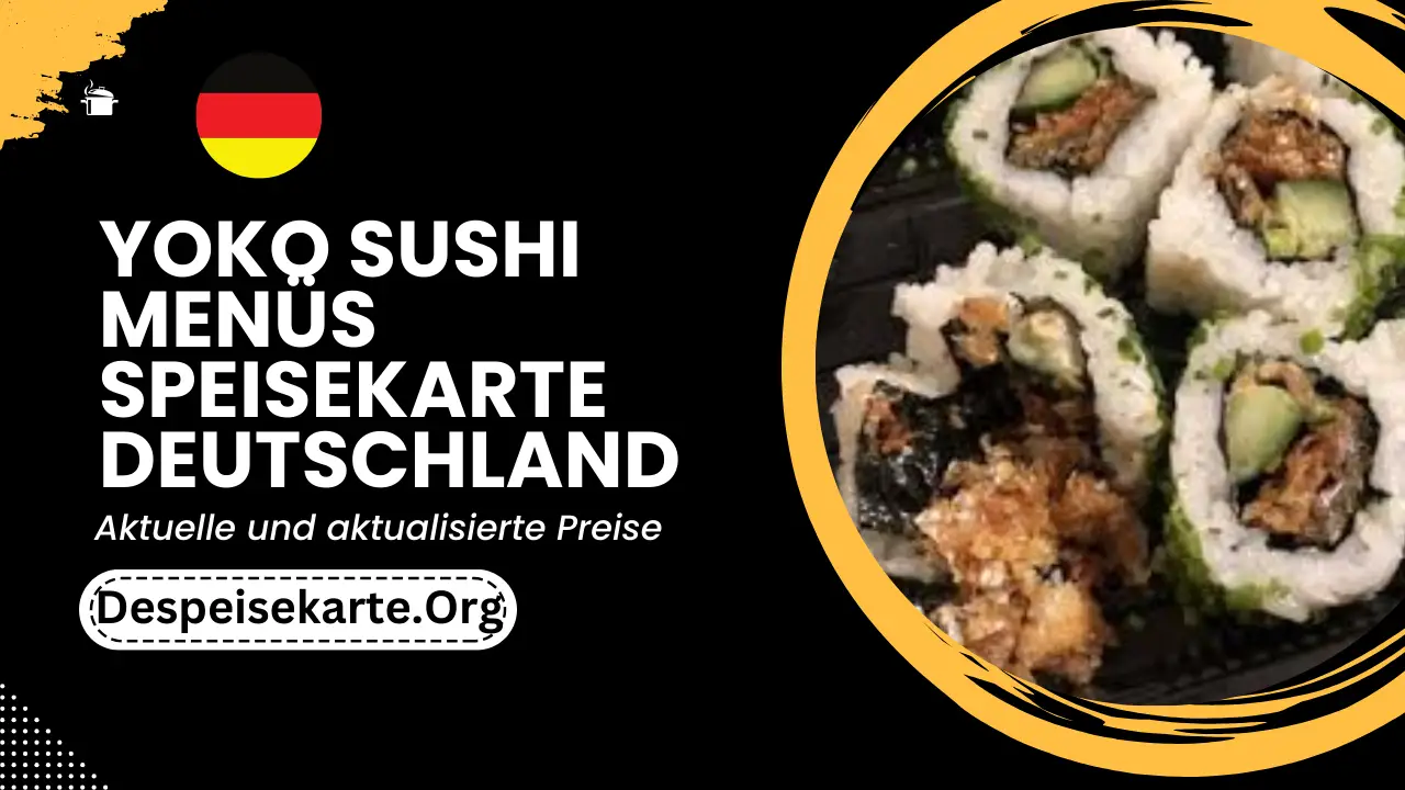 Yoko Sushi Menüs Speisekarte