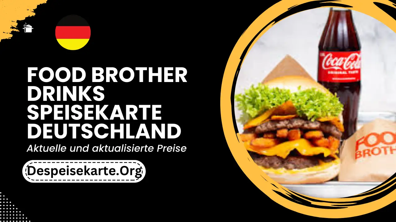 Food Brother Drinks Speisekarte